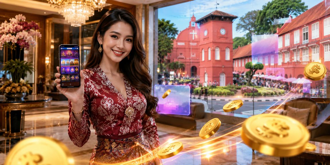 Antara muka kasino mudah alih 189 di Melaka